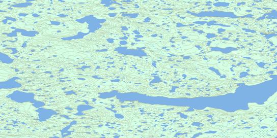 No Title Topographic map 096M14 at 1:50,000 Scale