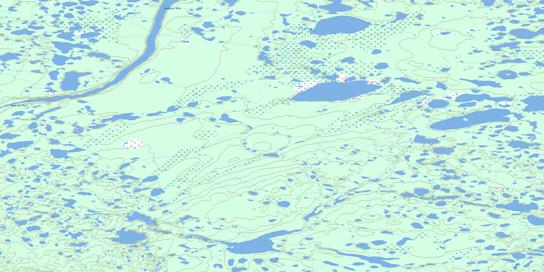 No Title Topographic map 096N01 at 1:50,000 Scale