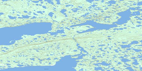 No Title Topo Map 096N05 at 1:50,000 scale - National Topographic System of Canada (NTS) - Toporama map