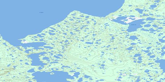 No Title Topo Map 096N07 at 1:50,000 scale - National Topographic System of Canada (NTS) - Toporama map