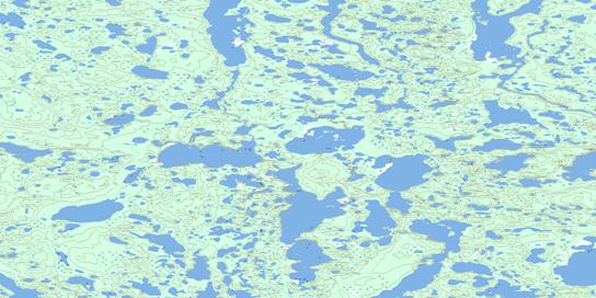 No Title Topographic map 096N12 at 1:50,000 Scale