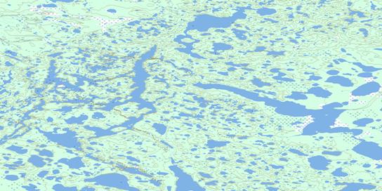 No Title Topo Map 096N14 at 1:50,000 scale - National Topographic System of Canada (NTS) - Toporama map