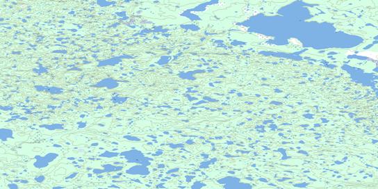 No Title Topo Map 096N16 at 1:50,000 scale - National Topographic System of Canada (NTS) - Toporama map