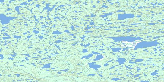 No Title Topo Map 096O03 at 1:50,000 scale - National Topographic System of Canada (NTS) - Toporama map