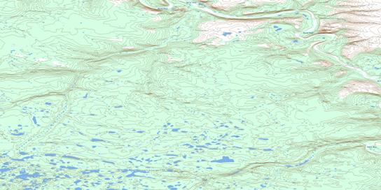 No Title Topographic map 096O14 at 1:50,000 Scale