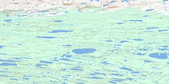 No Title Topographic map 096P03 at 1:50,000 Scale