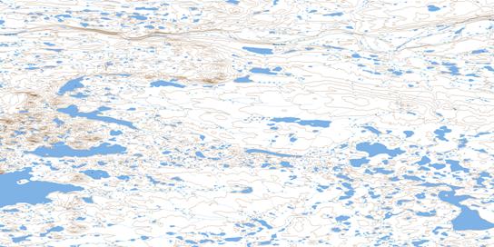 No Title Topo Map 096P11 at 1:50,000 scale - National Topographic System of Canada (NTS) - Toporama map