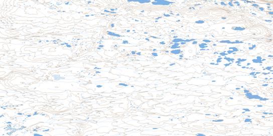 No Title Topo Map 096P13 at 1:50,000 scale - National Topographic System of Canada (NTS) - Toporama map