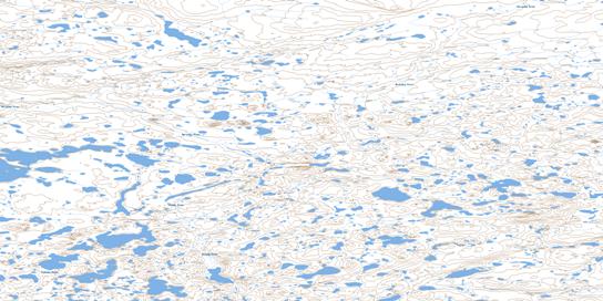No Title Topo Map 096P16 at 1:50,000 scale - National Topographic System of Canada (NTS) - Toporama map