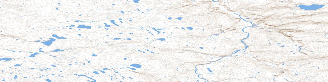 No Title Topographic map 097A11 at 1:50,000 Scale
