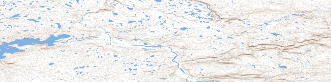 No Title Topo Map 097A14 at 1:50,000 scale - National Topographic System of Canada (NTS) - Toporama map