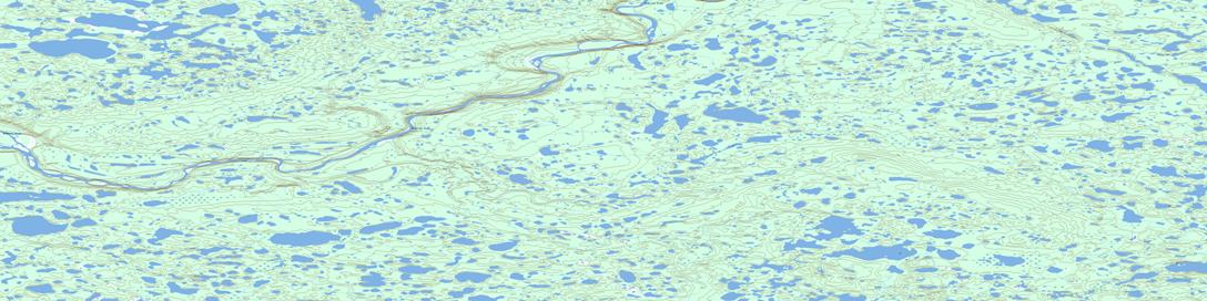 No Title Topo Map 097B05 at 1:50,000 scale - National Topographic System of Canada (NTS) - Toporama map