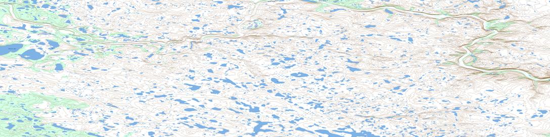 No Title Topographic map 097B09 at 1:50,000 Scale