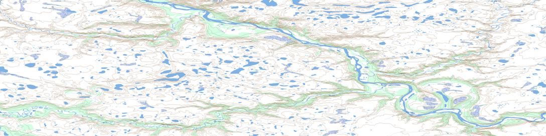 No Title Topo Map 097C03 at 1:50,000 scale - National Topographic System of Canada (NTS) - Toporama map