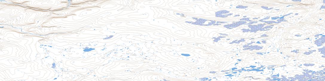 No Title Topo Map 097D02 at 1:50,000 scale - National Topographic System of Canada (NTS) - Toporama map
