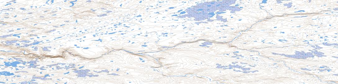 Melville Hills Topo Map 097D06 at 1:50,000 scale - National Topographic System of Canada (NTS) - Toporama map