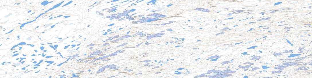 Fish Lake Topographic map 097D11 at 1:50,000 Scale