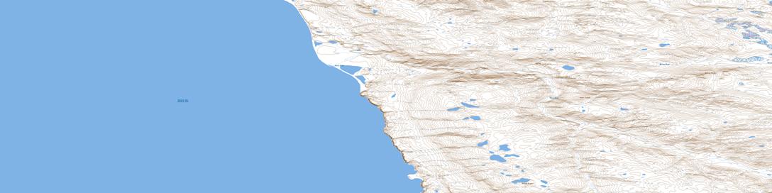 Rufus River Topo Map 097H05 at 1:50,000 scale - National Topographic System of Canada (NTS) - Toporama map