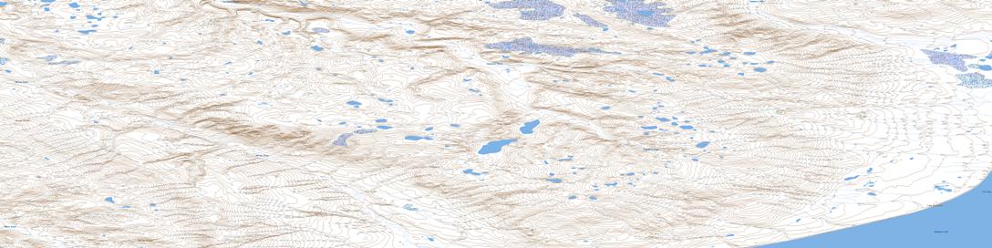 Cape Collinson Topo Map 097H06 at 1:50,000 scale - National Topographic System of Canada (NTS) - Toporama map
