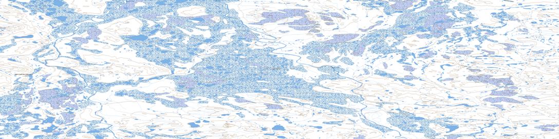 No Title Topo Map 098A10 at 1:50,000 scale - National Topographic System of Canada (NTS) - Toporama map