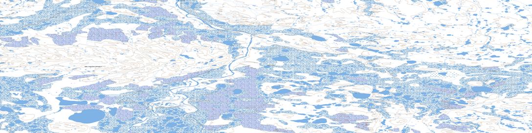 No Title Topo Map 098A15 at 1:50,000 scale - National Topographic System of Canada (NTS) - Toporama map