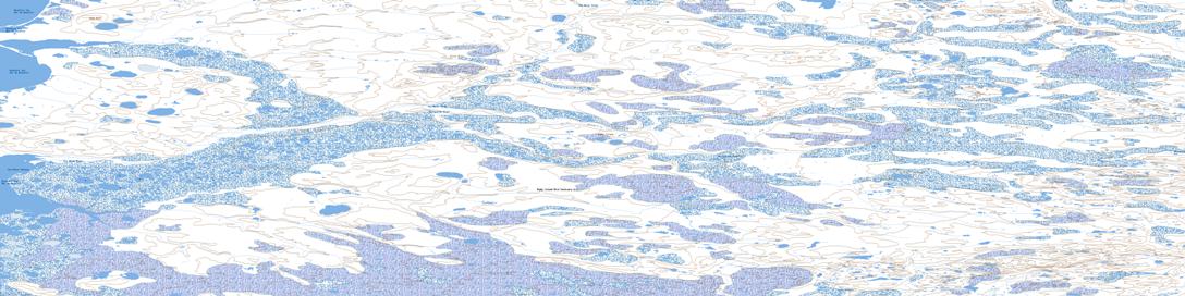 No Title Topographic map 098B09 at 1:50,000 Scale