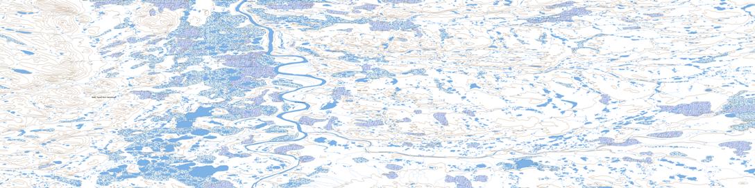 No Title Topo Map 098D02 at 1:50,000 scale - National Topographic System of Canada (NTS) - Toporama map