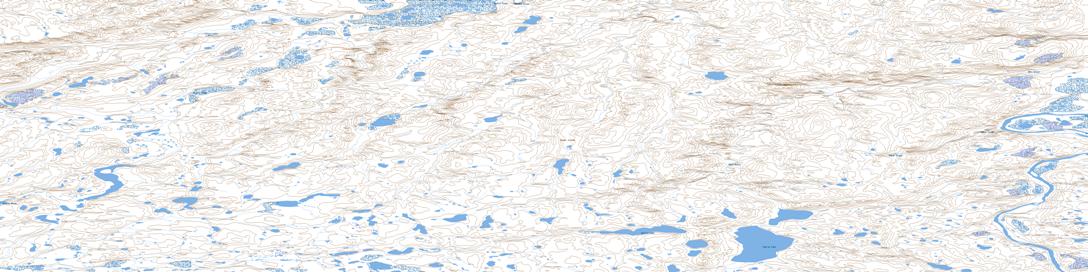 Shoran Lake Topo Map 098D09 at 1:50,000 scale - National Topographic System of Canada (NTS) - Toporama map