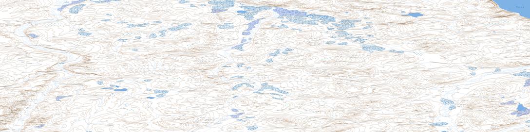 No Title Topo Map 098E07 at 1:50,000 scale - National Topographic System of Canada (NTS) - Toporama map