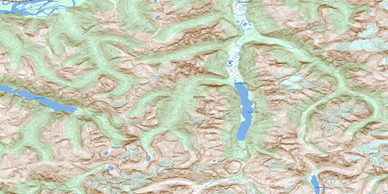 Alastair Lake Topo Map 103I03 at 1:50,000 scale - National Topographic System of Canada (NTS) - Toporama map
