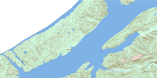 Pearse Island Topo Map 103J16 at 1:50,000 scale - National Topographic System of Canada (NTS) - Toporama map