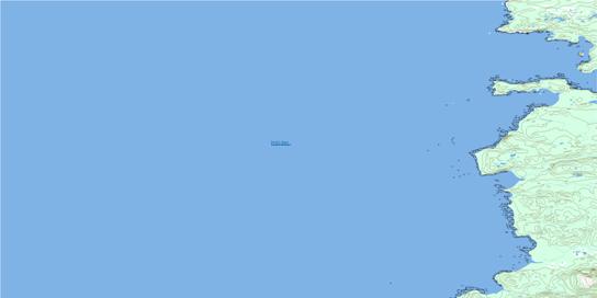 Langara Topographic map 103K03 at 1:50,000 Scale