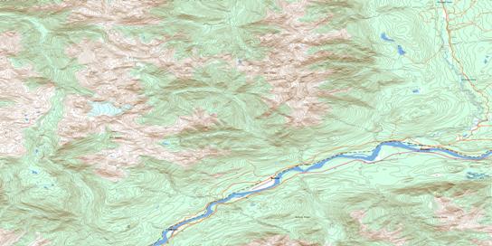 Kitwanga Topographic map 103P01 at 1:50,000 Scale