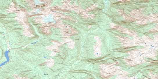 Lava Lake Topographic map 103P02 at 1:50,000 Scale