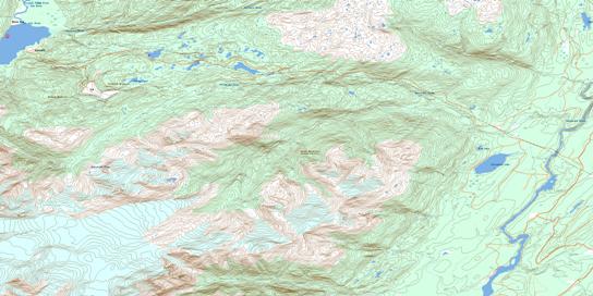Alice Arm Topographic map 103P06 at 1:50,000 Scale