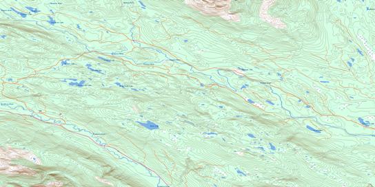Kispiox River Topo Map 103P09 at 1:50,000 scale - National Topographic System of Canada (NTS) - Toporama map
