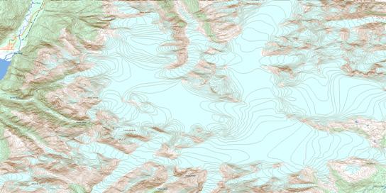 Stewart Topo Map 103P13 at 1:50,000 scale - National Topographic System of Canada (NTS) - Toporama map