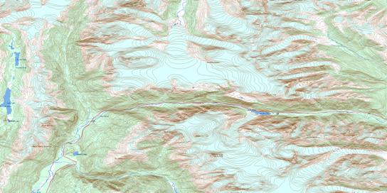 Bear River Topographic map 104A04 at 1:50,000 Scale