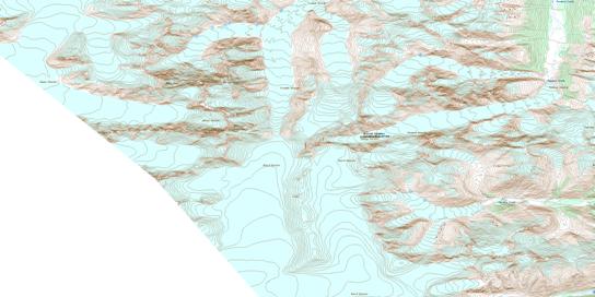 Mount Ratz Topo Map 104F08 at 1:50,000 scale - National Topographic System of Canada (NTS) - Toporama map