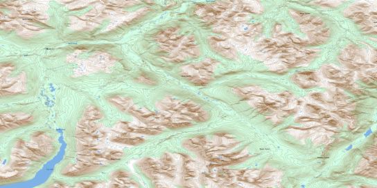 No Title Topo Map 104I15 at 1:50,000 scale - National Topographic System of Canada (NTS) - Toporama map