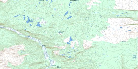 Ketchum Lake Topo Map 104J05 at 1:50,000 scale - National Topographic System of Canada (NTS) - Toporama map