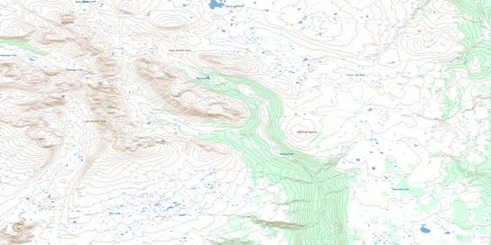 Beatty Creek Topo Map 104J06 at 1:50,000 scale - National Topographic System of Canada (NTS) - Toporama map