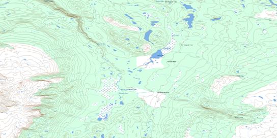 Dudidontu River Topo Map 104J12 at 1:50,000 scale - National Topographic System of Canada (NTS) - Toporama map