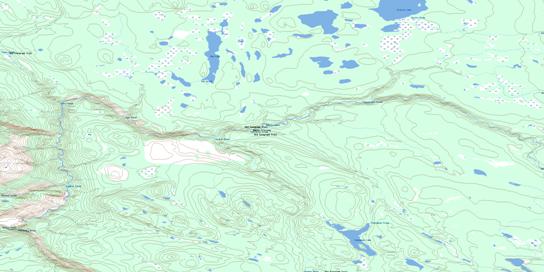 Prairie Lake Topographic map 104J13 at 1:50,000 Scale