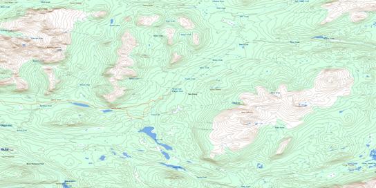 Dixie Lake Topographic map 104N06 at 1:50,000 Scale