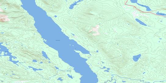 Gladys River Topo Map 104N16 at 1:50,000 scale - National Topographic System of Canada (NTS) - Toporama map