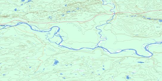 Lower Post Topo Map 104P16 at 1:50,000 scale - National Topographic System of Canada (NTS) - Toporama map