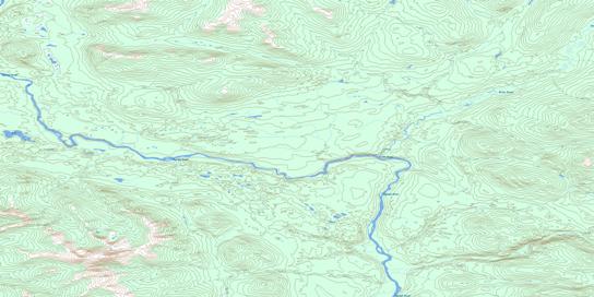 Green River Topographic map 105A09 at 1:50,000 Scale