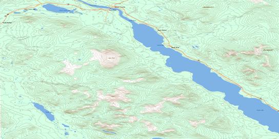 Brooks Brook Topo Map 105C06 at 1:50,000 scale - National Topographic System of Canada (NTS) - Toporama map
