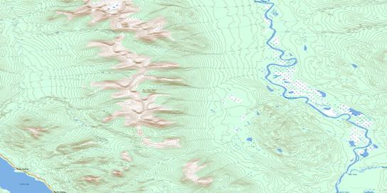 Lone Tree Creek Topographic map 105C07 at 1:50,000 Scale